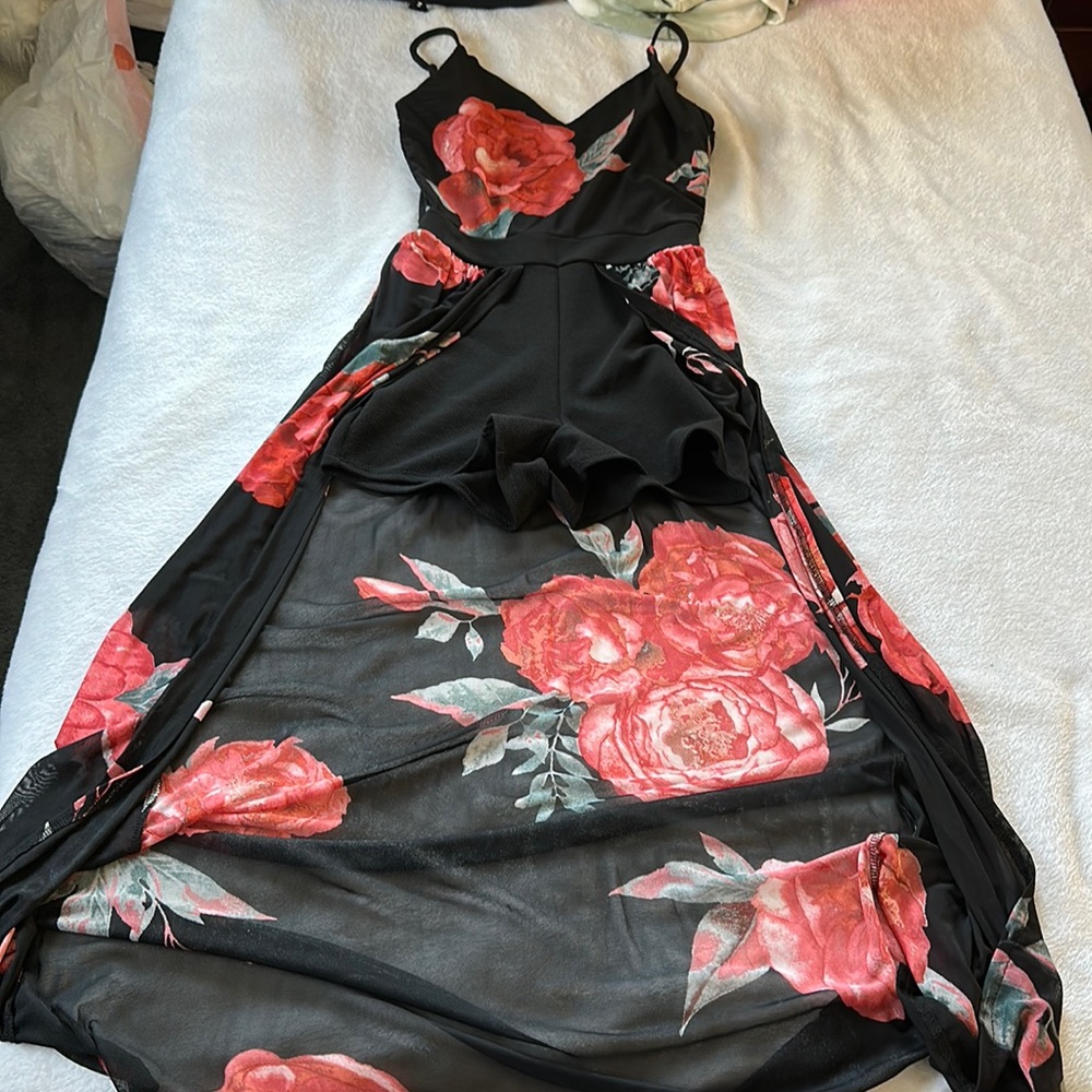 No Boundaries romper dress